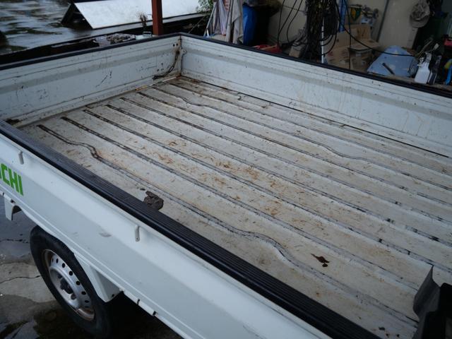 キャリイトラック KCエアコン・パワステ エアコン パワーステアリング ラジオ ライトレベル調節 三方開 荷台ガード(8枚目)