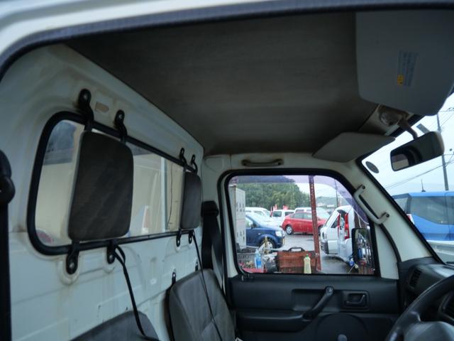キャリイトラック KCエアコン・パワステ エアコン パワーステアリング ラジオ ライトレベル調節 三方開 荷台ガード(18枚目)