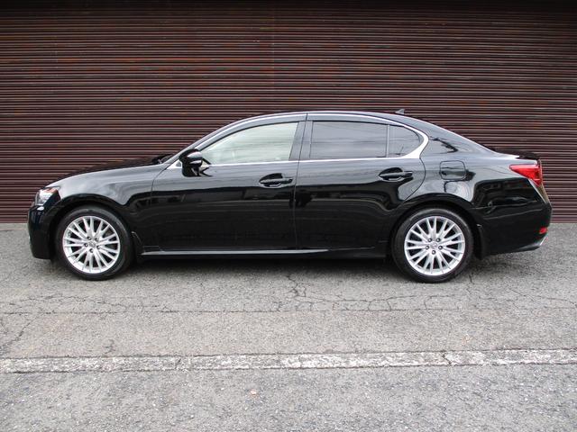 GS GS250 バージョンL ワンオーナー 黒革メモリー付シートエアコン リヤシートヒーター 純正HDDナビ フルセグTV ブルートゥース DVD再生 バックモニター ETC HIDヘッドライト 18インチアルミホイール(9枚目)