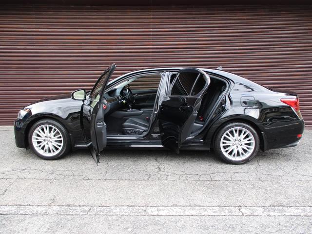 GS GS250 バージョンL ワンオーナー 黒革メモリー付シートエアコン リヤシートヒーター 純正HDDナビ フルセグTV ブルートゥース DVD再生 バックモニター ETC HIDヘッドライト 18インチアルミホイール(10枚目)