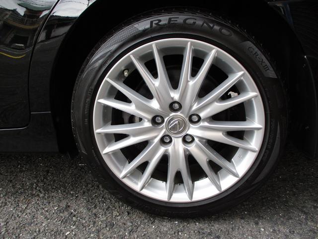 GS GS250 バージョンL ワンオーナー 黒革メモリー付シートエアコン リヤシートヒーター 純正HDDナビ フルセグTV ブルートゥース DVD再生 バックモニター ETC HIDヘッドライト 18インチアルミホイール(55枚目)