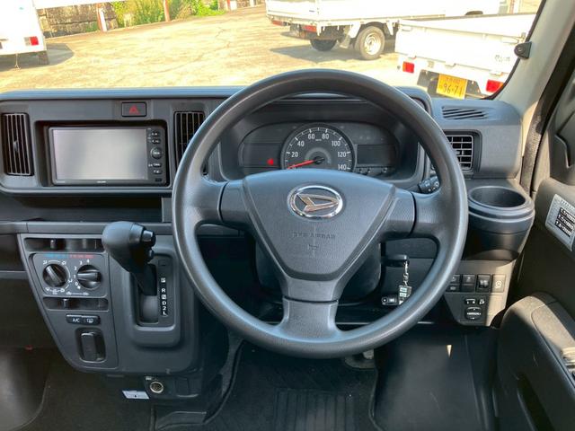 ハイゼットカーゴ クルーズＳＡＩＩＩ　スマートアシスト　メモリーナビ　ワンセグＴＶ　ＣＤ　前後ドライブレコーダー　キーレス　ＥＴＣ　アイドリングストップ　セキュリティアラーム　プライバシーガラス　両側スライドドア　ハイルーフ（29枚目）