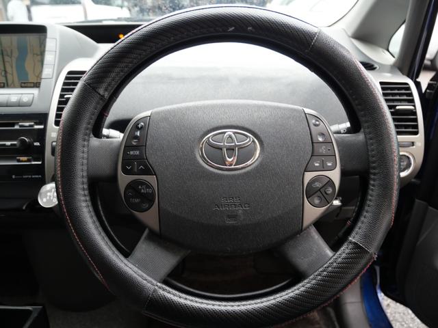 プリウス Ｓ　ナビ　バックモニター　スマートキー　プッシュスタート　ＥＴＣ　ＣＤ　ＭＤ　記録簿　電動格納ミラー　パワーウィンドウ　パワーステアリング（28枚目）