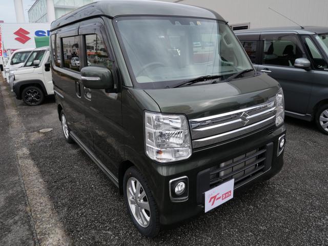 エブリイワゴン ＰＺターボスペシャル　スマートキー　プッシュスタート　オートエアコン　両側電動スライドドア　シートヒーター　パーキングセンサー　トラクションコントロール（4枚目）