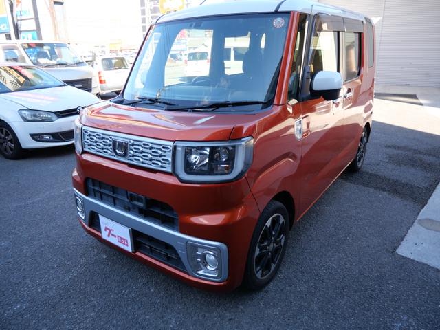 ウェイク G SA 両側電動スライドドア スマートキー プッシュスタート トラクションコントロール ナビ フルセグ バックモニター オートエアコン ETC(2枚目)