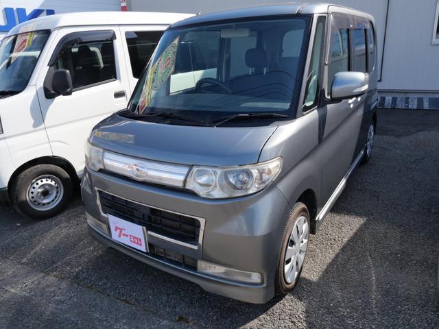 タント カスタムＸリミテッド　スマートキー　ＥＴＣ　ナビ　ＴＶ　左側電動スライドドア　電動格納ミラー　オートエアコン　パワーステアリング　パワーウィンドウ（2枚目）