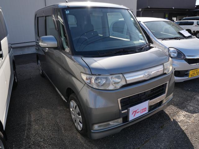 タント カスタムＸリミテッド　スマートキー　ＥＴＣ　ナビ　ＴＶ　左側電動スライドドア　電動格納ミラー　オートエアコン　パワーステアリング　パワーウィンドウ（4枚目）