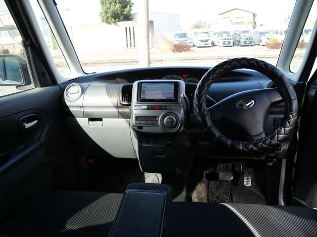 タント カスタムＸリミテッド　スマートキー　ＥＴＣ　ナビ　ＴＶ　左側電動スライドドア　電動格納ミラー　オートエアコン　パワーステアリング　パワーウィンドウ（8枚目）