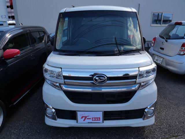 タント カスタムＲＳ　トップエディションＳＡ　両側電動スライドドア　純正ナビ　フルセグ　バックモニター　スマートキー　プッシュスタート　オートエアコン　トラクションコントロール　エコアイドル　ＥＴＣ（3枚目）