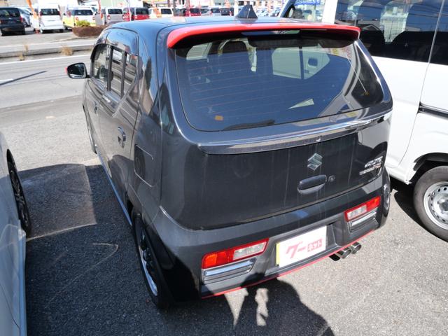 アルトターボＲＳ ベースグレード　ナビ　フルセグ　スマートキー　プッシュスタート　トラクションコントロール　アイドリングストップ　オートエアコン　シートヒーター　ドライブレコーダー　ＴＥＩＮ車高調　社外マフラー（5枚目）