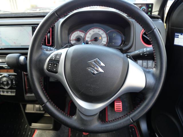 アルトターボＲＳ ベースグレード　ナビ　フルセグ　スマートキー　プッシュスタート　トラクションコントロール　アイドリングストップ　オートエアコン　シートヒーター　ドライブレコーダー　ＴＥＩＮ車高調　社外マフラー（25枚目）