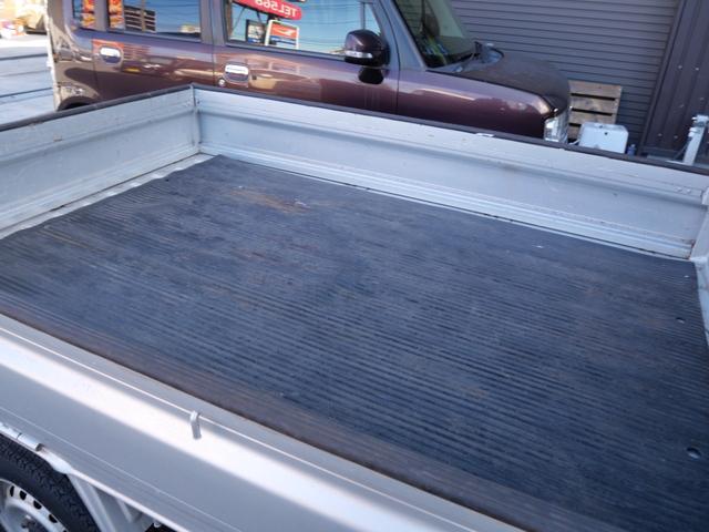 ハイゼットトラック エアコン・パワステ ツインカムスペシャル エアコン パワーステアリング 荷台マット 荷台ガード 三方開 ライトレベル調節(10枚目)