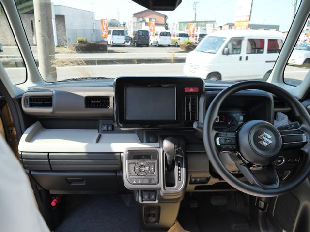 スペーシア ハイブリッドＸ　届け出済み未使用車　両側電動スライドドア　シートヒーター　ブレーキサポート　トラクションコントロール　アイドリングストップ　電動格納ミラー（8枚目）