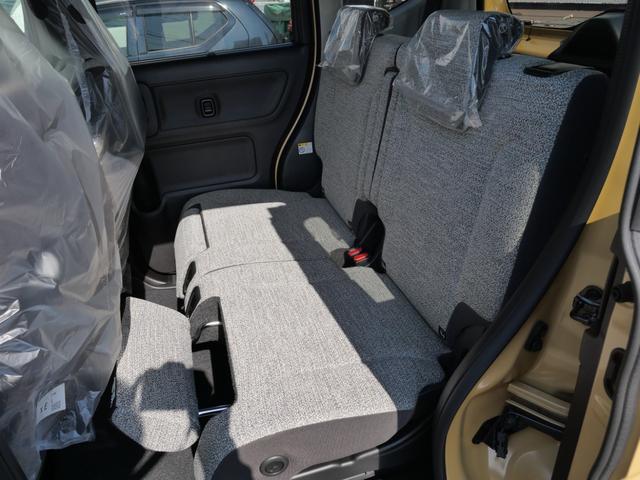 スペーシア ハイブリッドＸ　届け出済み未使用車　両側電動スライドドア　シートヒーター　ブレーキサポート　トラクションコントロール　アイドリングストップ　電動格納ミラー（17枚目）