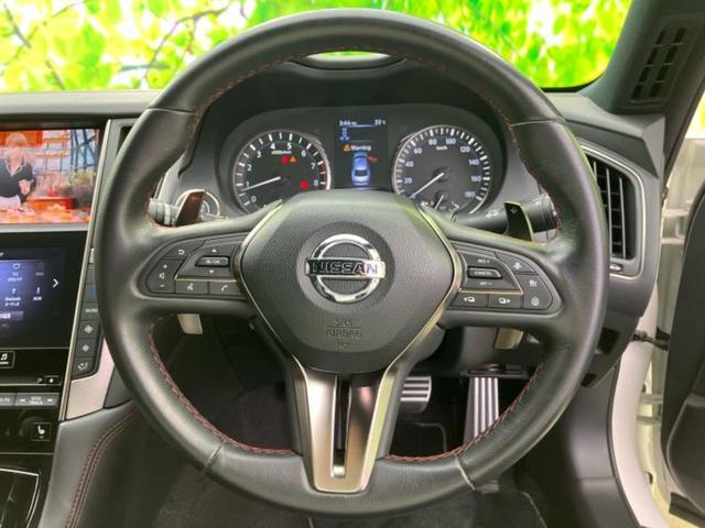 スカイライン ４００Ｒ　新品タイヤ／サンルーフ／ＢＯＳＥ／保証書／純正　ＳＤナビ／衝突安全装置／アラウンドビューモニター／車線逸脱防止支援システム／シート　合皮／パーキングアシスト　バックガイド　ターボ　衝突被害軽減システム（16枚目）