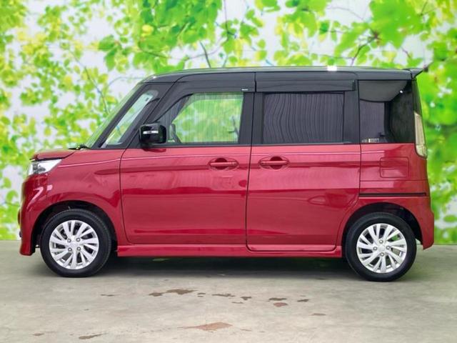 スペーシアカスタムＺ Ｚ　新品タイヤ／社外　ＨＤＤナビ／両側電動スライドドア／シートヒーター　運転席／ヘッドランプ　ＨＩＤ／ＥＢＤ付ＡＢＳ／アイドリングストップ／フルセグＴＶ／エアバッグ　運転席／エアバッグ　助手席（2枚目）