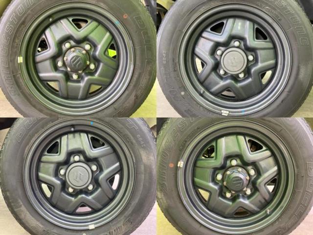 ジムニー ４ＷＤ　ＸＬ　新品タイヤ／保証書／シートヒーター　前席／ＥＴＣ／ＡＢＳ／横滑り防止装置／エアバッグ　運転席／エアバッグ　助手席／エアバッグ　サイド／パワーウインドウ／エンジンスタートボタン／キーレスエントリー（50枚目）