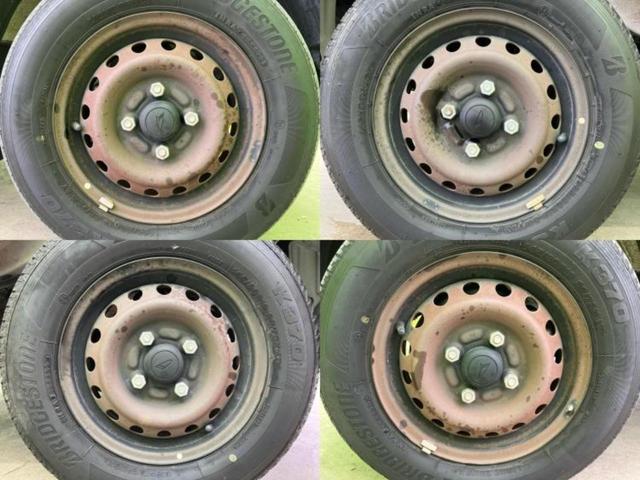 ハイゼットカーゴ クルーズＳＡ３　新品タイヤ／大型リヤスポイラー／保証書／スマートアシスト（トヨタ・ダイハツ）／車線逸脱防止支援システム／ＥＴＣ／ＥＢＤ付ＡＢＳ／横滑り防止装置／アイドリングストップ／エアバッグ　運転席　フルエアロ（50枚目）