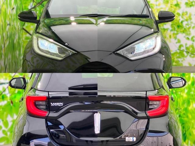 ヤリス ハイブリッドＺ　保証書／ディスプレイオーディオ／衝突安全装置／シートヒーター／車線逸脱防止支援システム／ヘッドランプ　ＬＥＤ／ＥＴＣ／ＥＢＤ付ＡＢＳ／横滑り防止装置／アイドリングストップ／クルーズコントロール（51枚目）