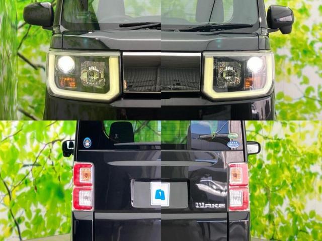 ウェイク XファインセレクションSA 新品タイヤ/保証書/社外 SDナビ/衝突安全装置/電動スライドドア/ドライブレコーダー 前後/EBD付ABS/横滑り防止装置/アイドリングストップ/バックモニター/フルセグTV/エアバッグ 運転席(51枚目)