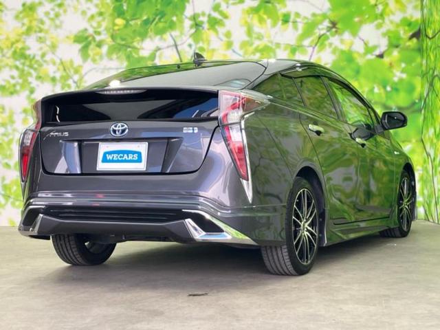 プリウス S モデリスタエアロ/保証書/純正 SDナビ/トヨタセーフティセンス/パーキングアシスト バックガイド/ヘッドランプ LED/Bluetooth接続/ETC/EBD付ABS/横滑り防止装置 フルエアロ(3枚目)