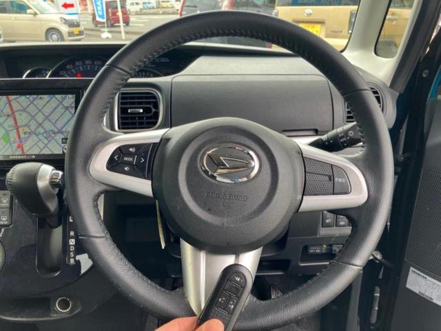 タント カスタムRSトップエディションVS SA3 新品タイヤ/保証書/純正 9インチ SDナビ/スマートアシスト(トヨタ・ダイハツ)/両側電動スライドドア/シートヒーター/パノラマモニター/車線逸脱防止支援システム/シート ハーフレザー ターボ(14枚目)