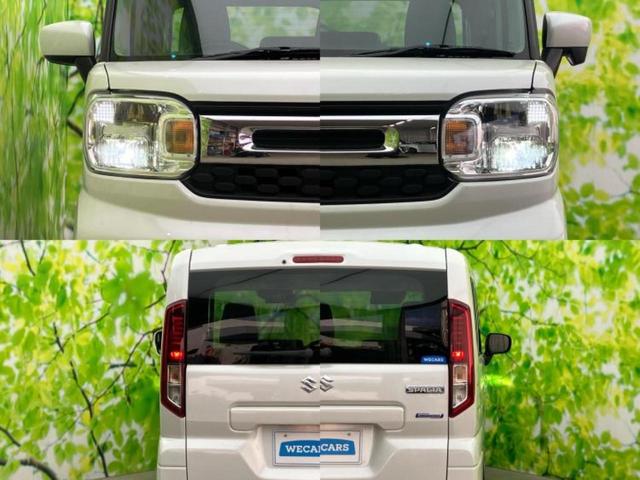 スペーシア ハイブリッドＧ　保証書／セーフティサポート（スズキ）／車線逸脱防止支援システム／ヘッドランプ　ＬＥＤ／ＥＢＤ付ＡＢＳ／横滑り防止装置／アイドリングストップ／禁煙車／エアバッグ　運転席／エアバッグ　助手席　ワンオーナー（51枚目）