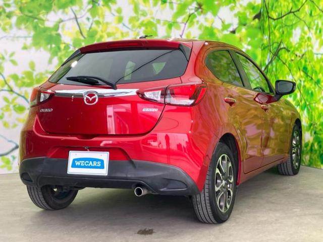 デミオ ＸＤツーリングＬパッケージ　新品タイヤ／保証書／純正　ＳＤナビ／アイアクティブセンス（マツダ）／車線逸脱防止支援システム／シート　ハーフレザー／パーキングアシスト　バックガイド／ヘッドランプ　ＨＩＤ　ターボ　衝突被害軽減システム（3枚目）