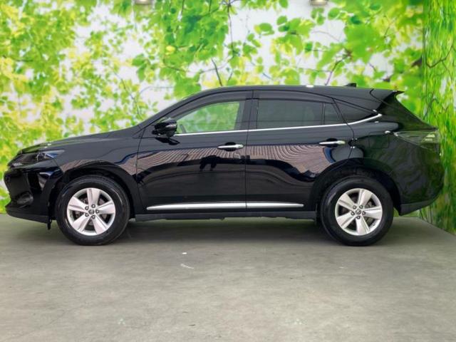 ハリアー エレガンス　保証書／社外　ＳＤナビ／シート　ハーフレザー／パーキングアシスト　バックガイド／ヘッドランプ　ＬＥＤ／Ｂｌｕｅｔｏｏｔｈ接続／ＥＴＣ／ＥＢＤ付ＡＢＳ／横滑り防止装置／アイドリングストップ　バックカメラ（2枚目）