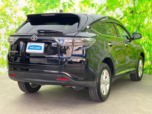 ハリアー エレガンス　保証書／社外　ＳＤナビ／シート　ハーフレザー／パーキングアシスト　バックガイド／ヘッドランプ　ＬＥＤ／Ｂｌｕｅｔｏｏｔｈ接続／ＥＴＣ／ＥＢＤ付ＡＢＳ／横滑り防止装置／アイドリングストップ　バックカメラ（3枚目）