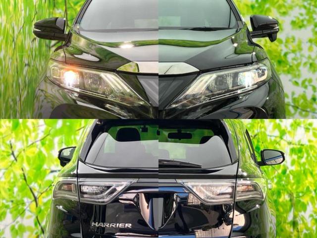 ハリアー エレガンス　保証書／社外　ＳＤナビ／シート　ハーフレザー／パーキングアシスト　バックガイド／ヘッドランプ　ＬＥＤ／Ｂｌｕｅｔｏｏｔｈ接続／ＥＴＣ／ＥＢＤ付ＡＢＳ／横滑り防止装置／アイドリングストップ　バックカメラ（51枚目）