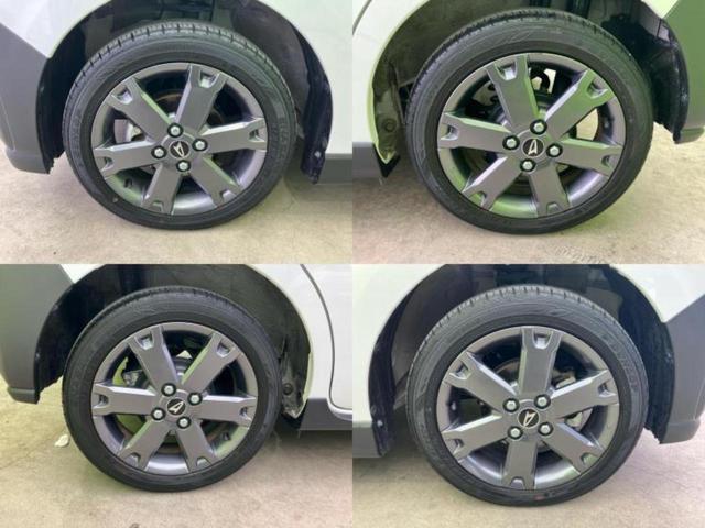 タント ファンクロスターボ　新品タイヤ／保証書／ディスプレイオーディオ／衝突安全装置／両側電動スライドドア／シートヒーター／パノラマモニター／車線逸脱防止支援システム／ドライブレコーダー　前後／ヘッドランプ　ＬＥＤ　全周囲カメラ（50枚目）