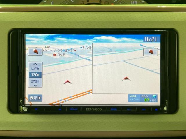 ムーヴキャンバス ＸリミテッドメイクアップＳＡ２　新品タイヤ／保証書／社外　ＳＤナビ／衝突安全装置／車線逸脱防止支援システム／ドライブレコーダー　社外／ヘッドランプ　ＬＥＤ／ＥＢＤ付ＡＢＳ／横滑り防止装置／アイドリングストップ／バックモニター（10枚目）