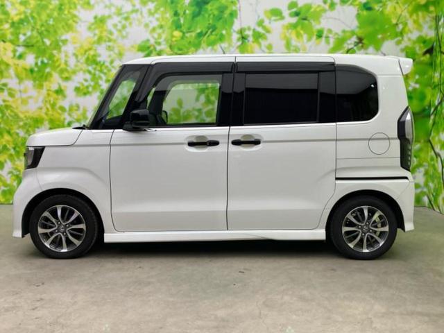 N-BOXカスタム L 新品タイヤ/保証書/社外 9インチ SDナビ/ホンダセンシング/電動スライドドア/シートヒーター 前席/車線逸脱防止支援システム/ドライブレコーダー 前後/ヘッドランプ LED 衝突被害軽減システム(2枚目)