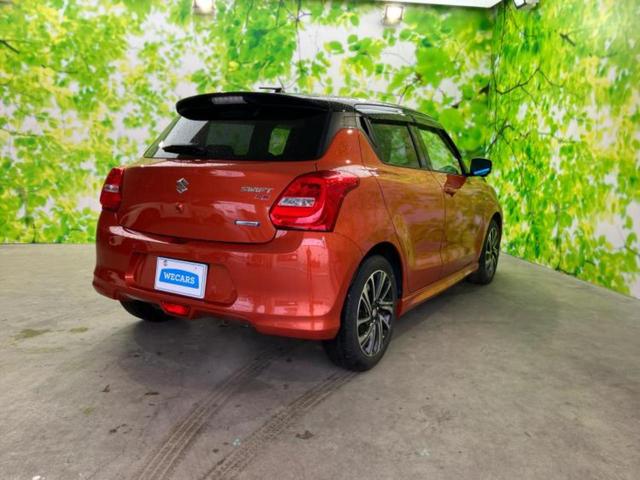 スイフト ハイブリッドＲＳ　保証書／純正　ＳＤナビ／セーフティサポート（スズキ）／シートヒーター　運転席／全方位モニター／車線逸脱防止支援システム／ドライブレコーダー　前後／ヘッドランプ　ＬＥＤ／ＵＳＢジャック　全周囲カメラ（3枚目）