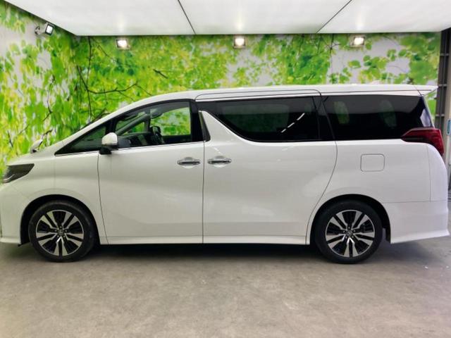 アルファード ＳＣ　新品タイヤ／保証書／社外　１１インチ　ＳＤナビ／フリップダウンモニター　社外　１２．８インチ／デジタルインナーミラー／衝突安全装置／両側電動スライドドア／シートヒーター　前席　衝突被害軽減システム（2枚目）