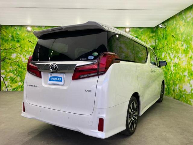 アルファード ＳＣ　新品タイヤ／保証書／社外　１１インチ　ＳＤナビ／フリップダウンモニター　社外　１２．８インチ／デジタルインナーミラー／衝突安全装置／両側電動スライドドア／シートヒーター　前席　衝突被害軽減システム（3枚目）