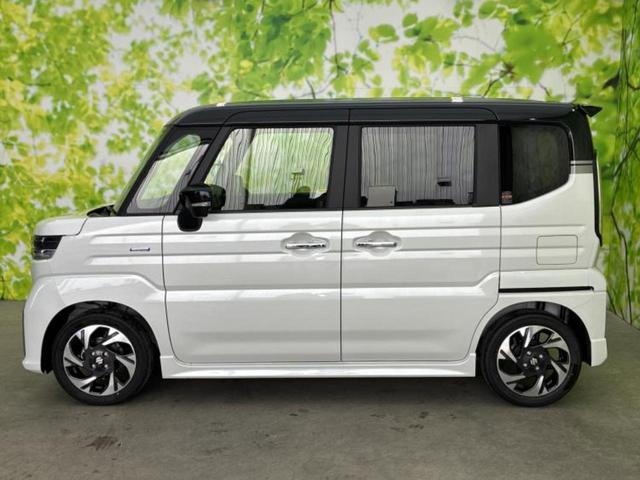 スペーシアカスタム ハイブリッドＸＳ　保証書／セーフティサポート（スズキ）／両側電動スライドドア／シートヒーター　前席／車線逸脱防止支援システム／登録済未使用車／ヘッドランプ　ＬＥＤ／ＵＳＢジャック／ＥＢＤ付ＡＢＳ／横滑り防止装置　禁煙車（2枚目）