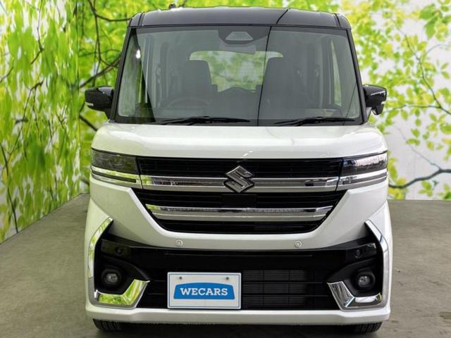 スペーシアカスタム ハイブリッドＸＳ　保証書／セーフティサポート（スズキ）／両側電動スライドドア／シートヒーター　前席／車線逸脱防止支援システム／登録済未使用車／ヘッドランプ　ＬＥＤ／ＵＳＢジャック／ＥＢＤ付ＡＢＳ／横滑り防止装置　禁煙車（40枚目）