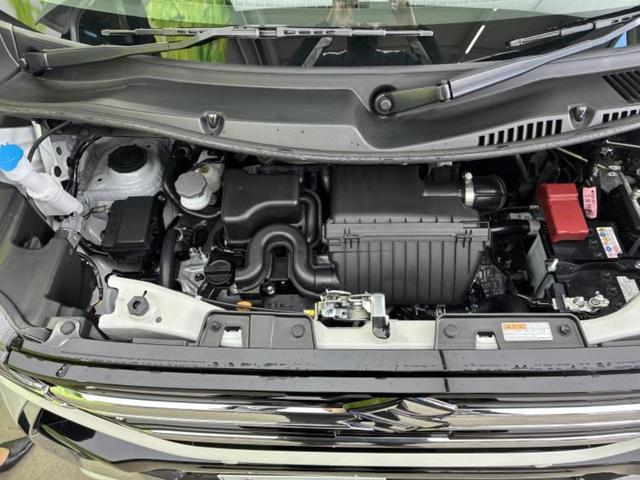 スペーシアカスタム ハイブリッドＸＳ　保証書／セーフティサポート（スズキ）／両側電動スライドドア／シートヒーター　前席／車線逸脱防止支援システム／登録済未使用車／ヘッドランプ　ＬＥＤ／ＵＳＢジャック／ＥＢＤ付ＡＢＳ／横滑り防止装置　禁煙車（45枚目）