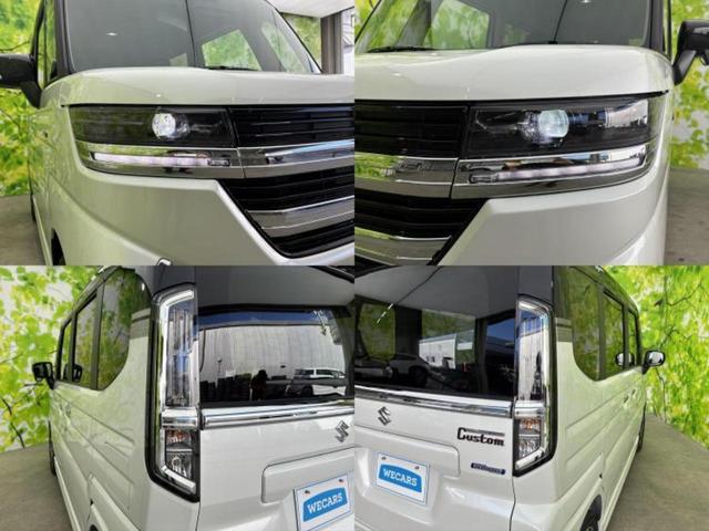 スペーシアカスタム ハイブリッドＸＳ　保証書／セーフティサポート（スズキ）／両側電動スライドドア／シートヒーター　前席／車線逸脱防止支援システム／登録済未使用車／ヘッドランプ　ＬＥＤ／ＵＳＢジャック／ＥＢＤ付ＡＢＳ／横滑り防止装置　禁煙車（49枚目）