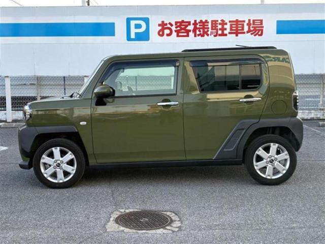 タフト Ｇターボ　ガラスルーフ／保証書／社外　ＳＤナビ／スマートアシスト（トヨタ・ダイハツ）／シートヒーター　前席／車線逸脱防止支援システム／ヘッドランプ　ＬＥＤ／ＥＢＤ付ＡＢＳ／横滑り防止装置　衝突被害軽減システム（2枚目）