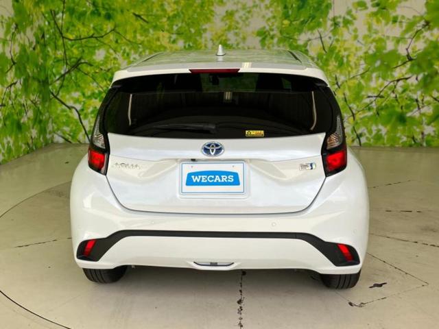 アクア Ｘ　保証書／ディスプレイオーディオ＋ナビ／トヨタセーフティセンス／車線逸脱防止支援システム／ヘッドランプ　ＬＥＤ／Ｂｌｕｅｔｏｏｔｈ接続／ＥＴＣ／ＥＢＤ付ＡＢＳ／横滑り防止装置　衝突被害軽減システム（35枚目）