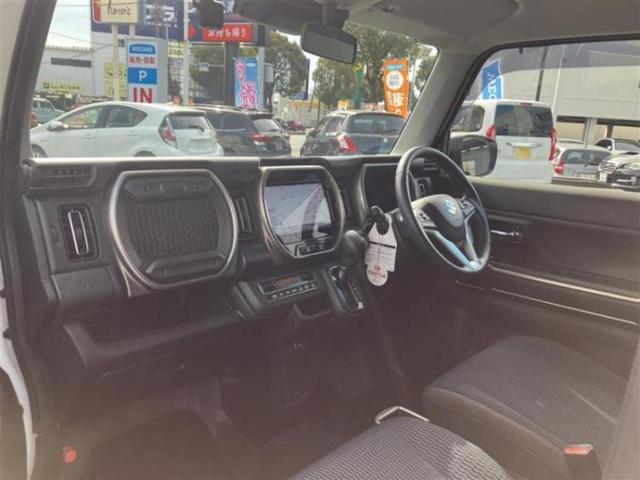 ハスラー Ｊスタイル２　新品タイヤ／保証書／純正　９インチ　ＳＤナビ／デュアルカメラブレーキサポート（スズキ）／シートヒーター　前席／全方位モニター用カメラ／車線逸脱防止支援システム／ドライブレコーダー　社外　全周囲カメラ（6枚目）