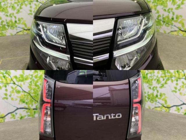 タント カスタムＸスタイルセレクション　保証書／社外　ＳＤナビ／スマートアシスト（トヨタ・ダイハツ）／両側電動スライドドア／シートヒーター　前席／車線逸脱防止支援システム／シート　ハーフレザー／ヘッドランプ　ＬＥＤ　衝突被害軽減システム（52枚目）