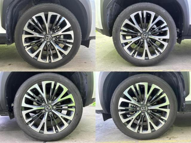 ヤリスクロス ハイブリッドＺ　新品タイヤ／保証書／ディスプレイオーディオ＋ナビ／トヨタセーフティセンス／シートヒーター　前席／パノラミックビューモニター／車線逸脱防止支援システム／シート　ハーフレザー　衝突被害軽減システム　ＥＴＣ（50枚目）