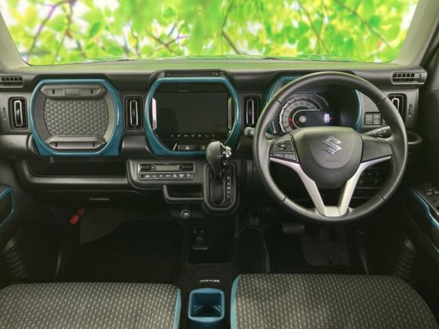 ハスラー ハイブリッドＸ　純正　９インチ　ナビ／デュアルカメラブレーキサポート（スズキ）／シートヒーター　前席／全方位モニター用カメラ／車線逸脱防止支援システム／ドライブレコーダー　純正／ヘッドランプ　ＬＥＤ　全周囲カメラ（4枚目）