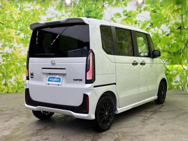 N-BOXカスタム ブラックスタイル 純正 8インチ ナビ/ホンダセンシング/両側電動スライドドア/シートヒーター 前席/車線逸脱防止支援システム/登録済未使用車/ヘッドランプ LED/USBジャック/Bluetooth接続 バックカメラ(3枚目)