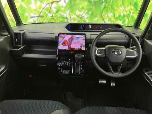 タント カスタムＸ　保証書／社外　１０インチ　メモリーナビ／衝突安全装置／両側電動スライドドア／シートヒーター　前席／車線逸脱防止支援システム／シート　ハーフレザー／ドライブレコーダー　社外／ヘッドランプ　ＬＥＤ（4枚目）