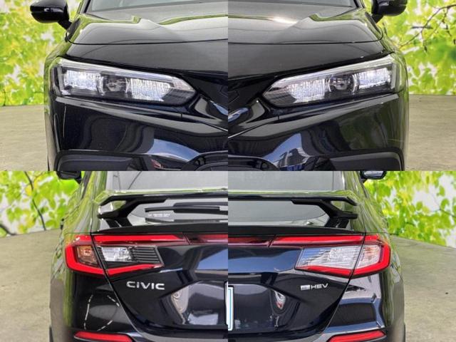 シビック ｅＨＥＶ　新品タイヤ／ＢＯＳＥ／保証書／純正　８インチ　ＳＤナビ／衝突安全装置／シートヒーター／車線逸脱防止支援システム／シート　ハーフレザー／ヘッドランプ　ＬＥＤ／Ｂｌｕｅｔｏｏｔｈ接続／ＥＴＣ　バックカメラ（48枚目）